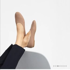 Everlane Italian Leather Day Glove Leather Shoe Flats